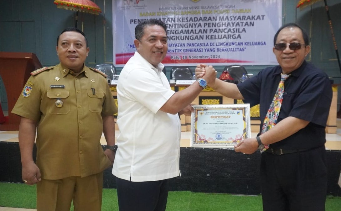 Bakesbangpol Sulteng Dorong Ketahanan Keluarga Lewat Penguatan Nilai Pancasila