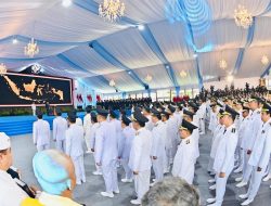 Momen Bersejarah! Presiden Prabowo Lantik 961 Kepala Daerah di Istana Merdeka