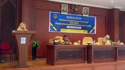 Sosialisasi Reformasi Birokrasi dan SAKIP Pemda Parigi Moutong