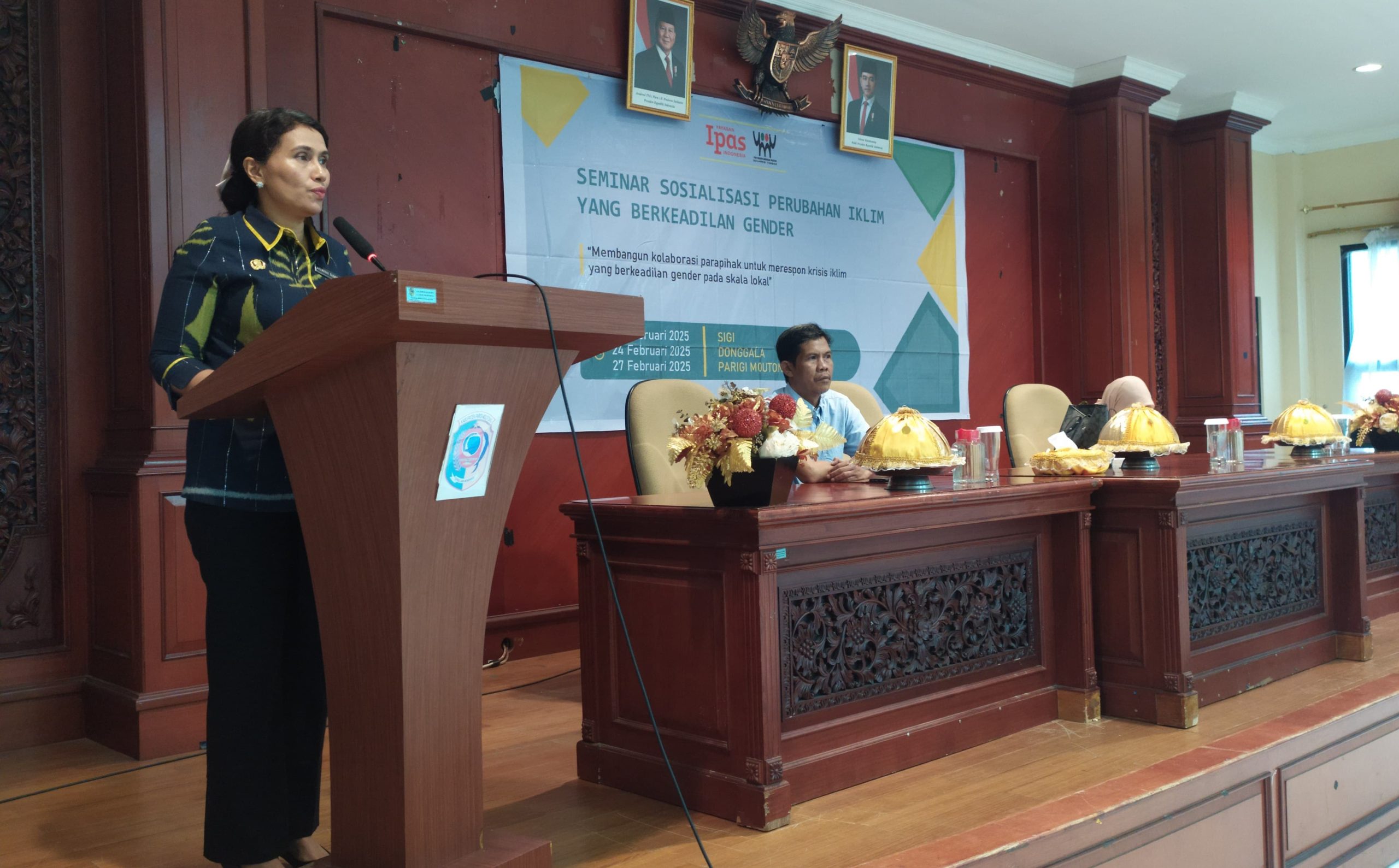 Sosialisasi Perubahan Iklim yang Berkeadilan Gender di Parigi Moutong