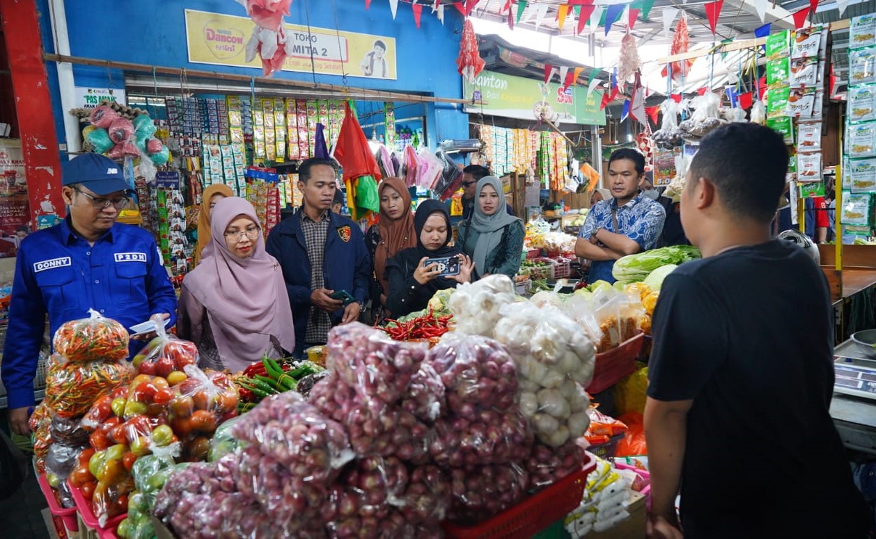 Sidak Pasar TPID dan Satgas Pangan Sulteng Jelang Ramadhan