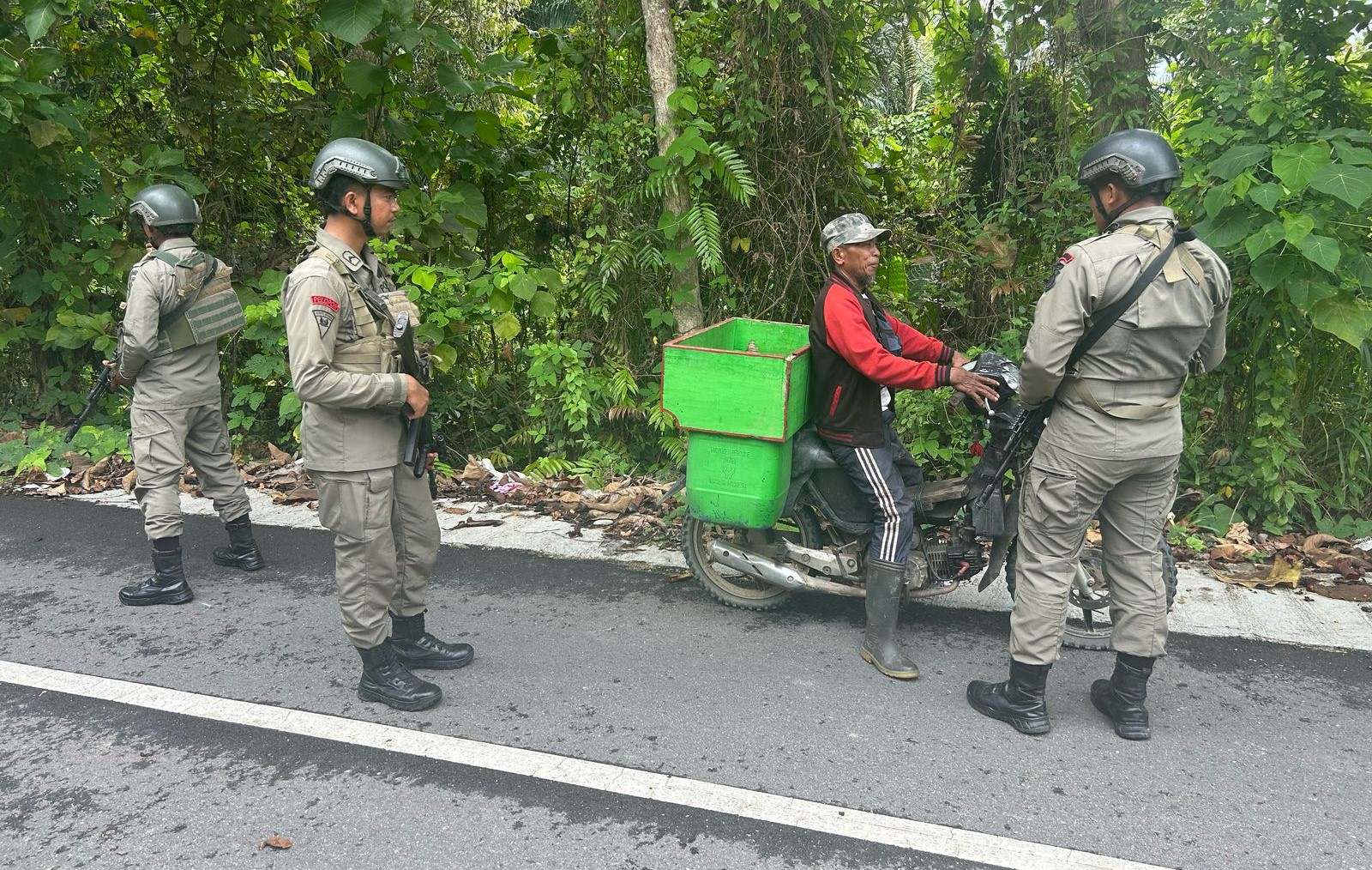 Satgas Madago Raya Sebut Razia Kendaraan di Poso Upaya Perketat Keamanan