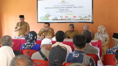 Pemda Parigi Moutong Sosialisasikan Pembangunan Instalasi Pengolahan Lumpur Tinja