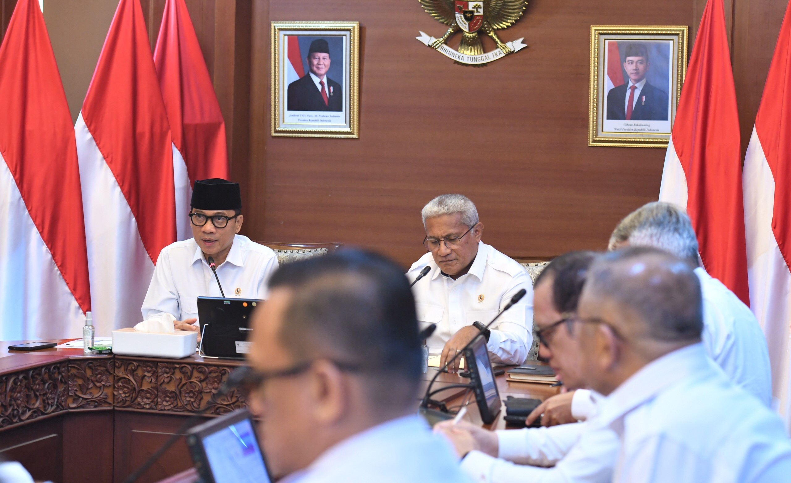 Pimpinan BNN Temui Mendes PDT Bahas Penanganan Narkoba di Desa