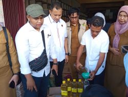 Satgas Pangan Polda Sulteng Tindaklanjuti Temuan Minyak Kita Tidak Sesuai Takaran