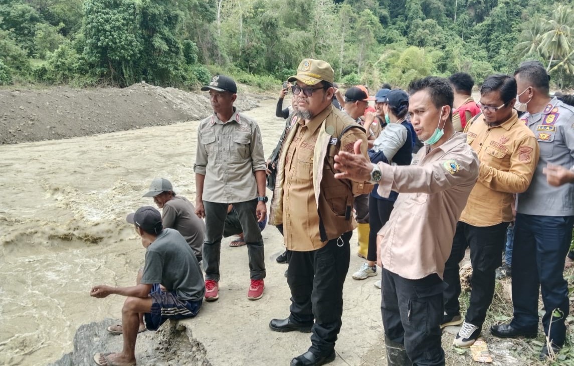 Pj Bupati Parigi Moutong Sebut Pemulihan Pascabanjir di Kecamatan Palasa Sudah Berjalan