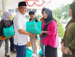 Kolaborasi Pemprov Sulteng dan BAZNAS Bagikan Paket Sembako Hingga Pemeriksaan Kesehatan Gratis