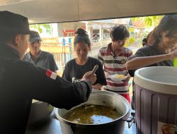 Brimob Polda Sulteng Kerahkan Tim SAR dan Dapur Lapangan di Lokasi Banjir Morowali Utara