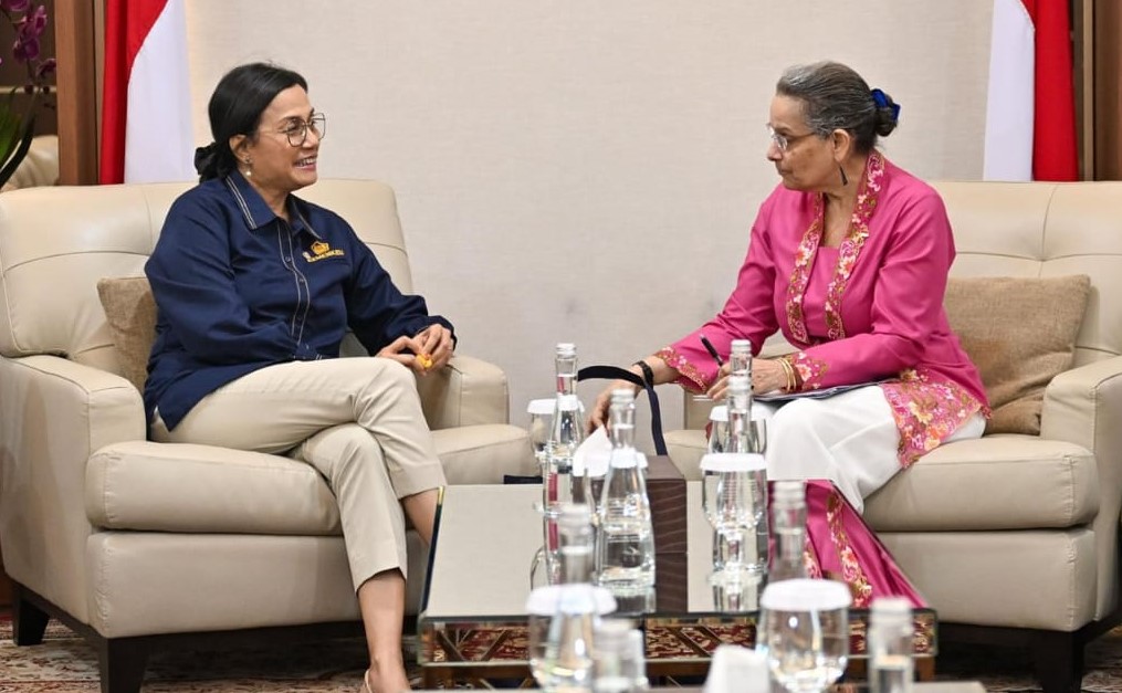 Sri Mulyani Temui Dubes AS Bahas Tarif Dagang