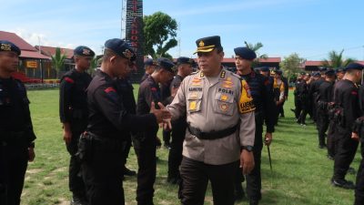 Polda Sulteng Kerahkan 200 Personel Brimob untuk Pengamanan PSU Banggai