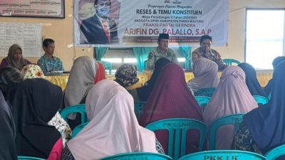 Warga Moutong Keluhkan Jalan Rusak dan Penanganan Banjir di Reses Anggota DPRD Parigi Moutong