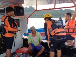 Nelayan Hilang Kontak di Laut Banggai Ditemukan Selamat oleh Tim SAR