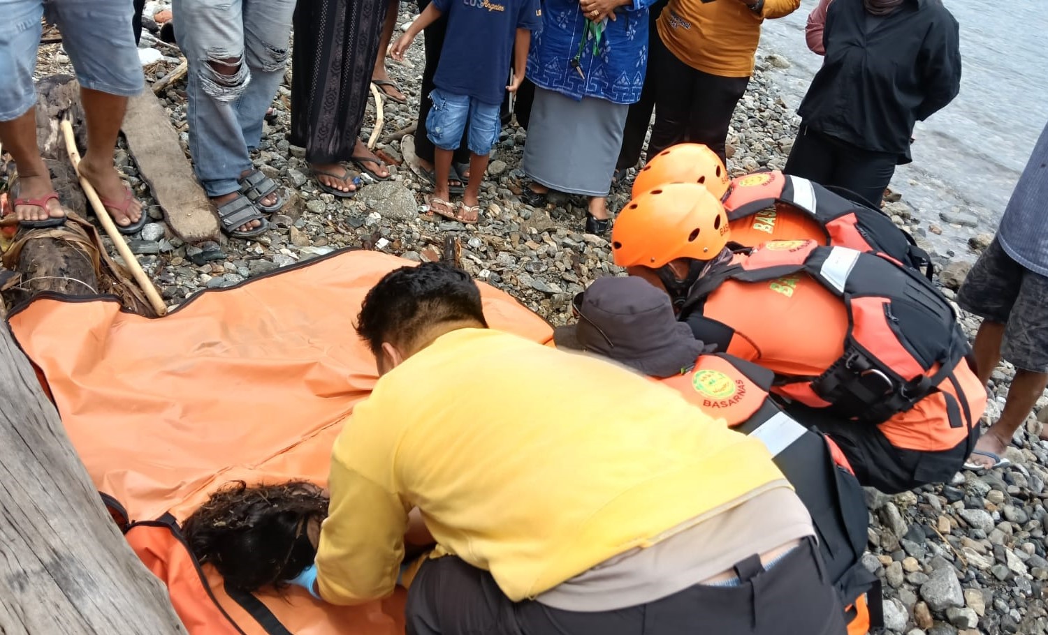 Jasad Bocah Hanyut di Sungai Tulo Ditemukan di Pantai Tondo, 26 Km dari Lokasi Kejadian