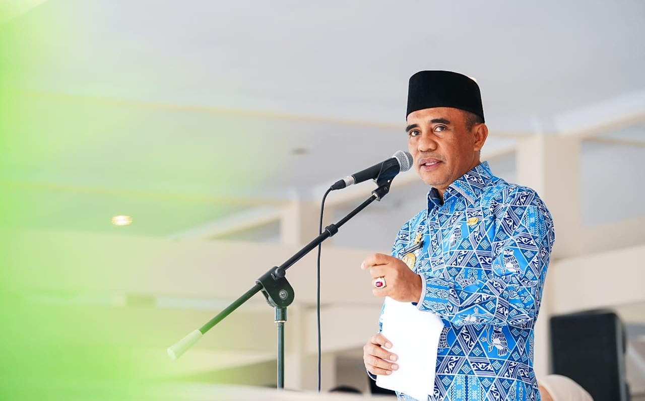 Pesan Gubernur Sulteng di Upacara Peringatan Hardiknas