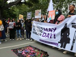 Jurnalis Sulteng Turun ke Jalan, Tuntut Keadilan dan Kebebasan Pers