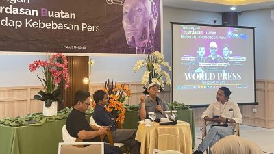 AI Jadi Tantangan Baru Kebebasan Pers