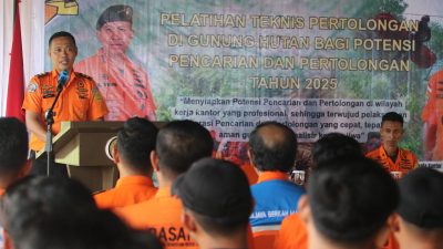50 Orang Potensi SAR di Sigi Diberikan Pelatihan Jungle Rescue