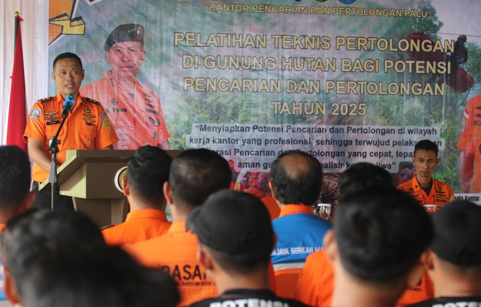 50 Orang Potensi SAR di Sigi Diberikan Pelatihan Jungle Rescue