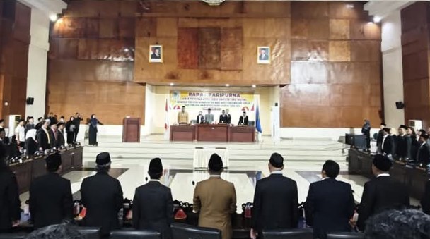 DPRD Parigi Moutong Umumkan Penetapan Bupati dan Wabup Periode 2025-2030