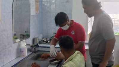 Kebakaran Speed Boat di Touna, Motoris dan ABK Nyaris Menjadi Korban