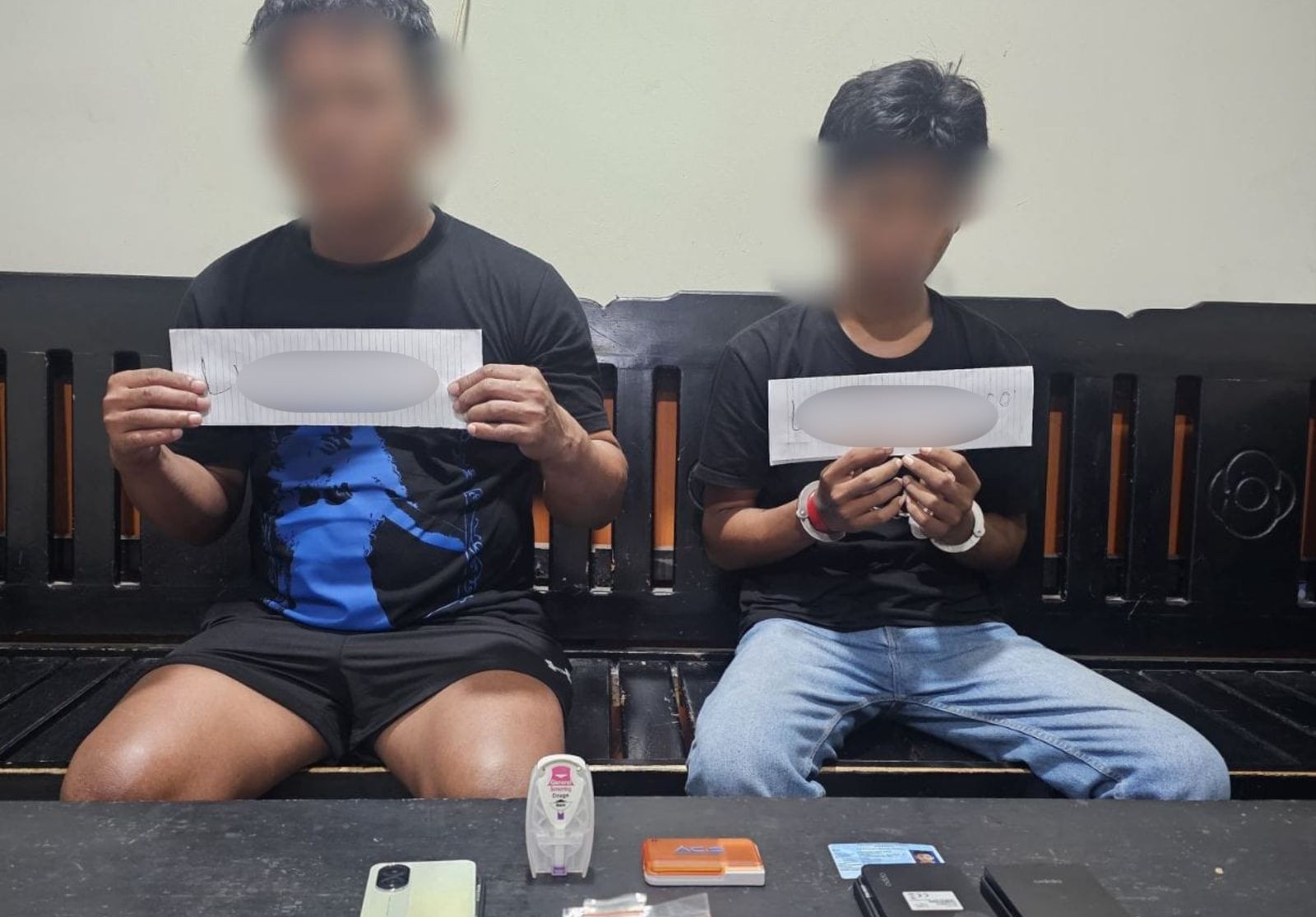 Polisi Tangkap Dua Terduga Pelaku Peredaran Sabu di Palu