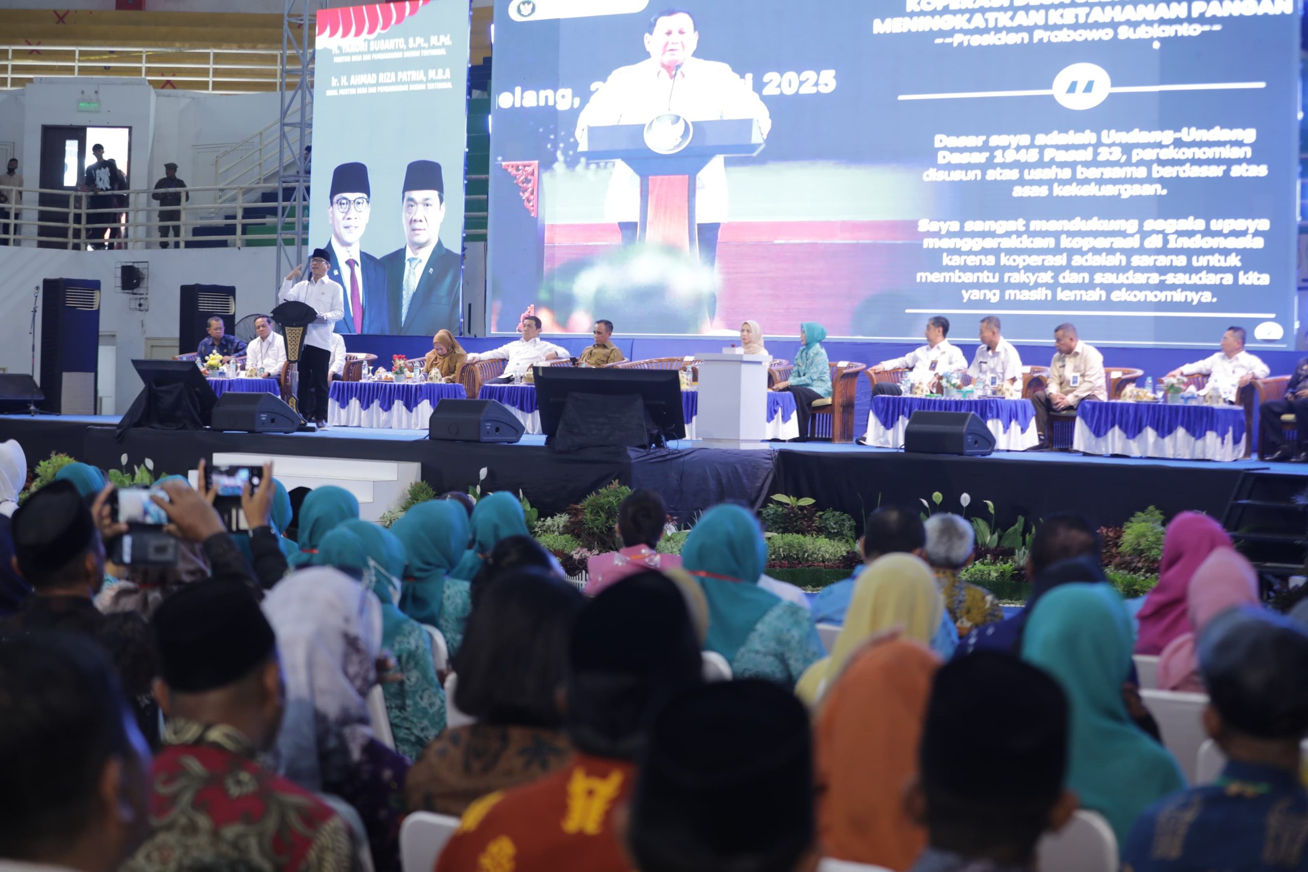 Launching Koperasi Merah Putih dan MBG di Sulteng