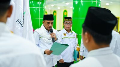 Gubernur Sulteng Lantik Pengurus MCMI Buol, Jadikan Masjid Pusat Pembinaan Umat