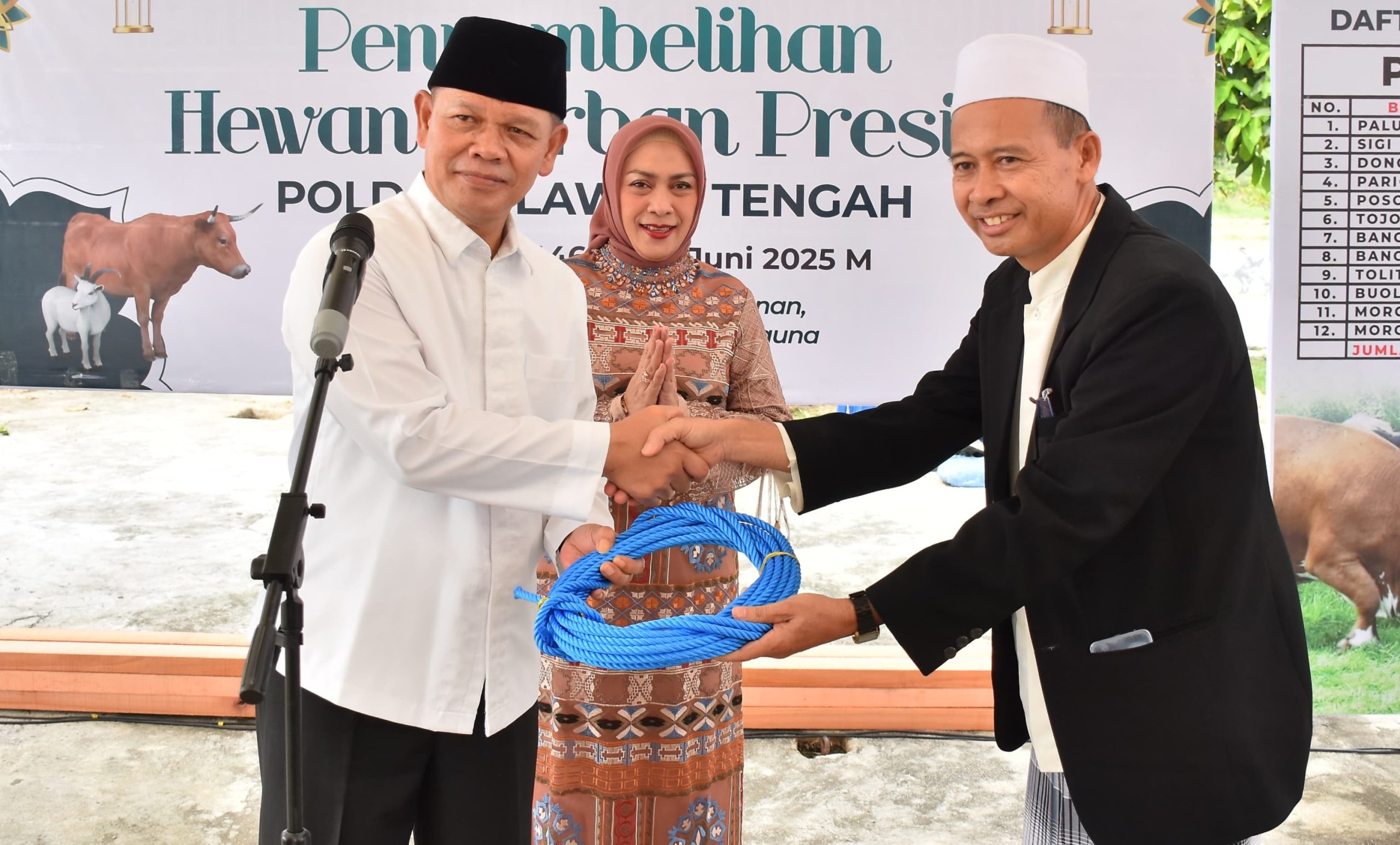 Polda Sulteng Sumbang 231 Hewan Kurban