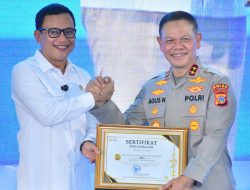 Kementerian P2MI Beri Penghargaan Polda Sulteng
