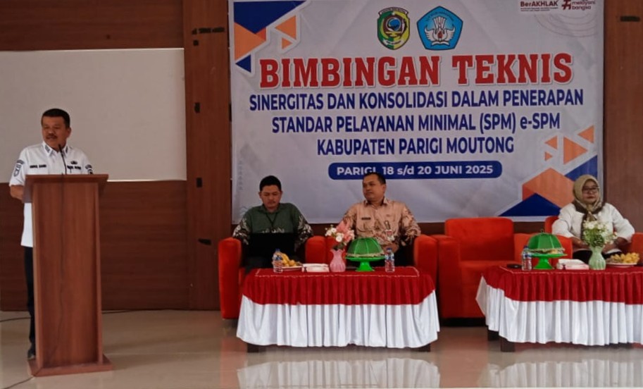 Wabup Parigi Moutong: Penerapan SPM Upaya Penuhi Pelayanan Masyarakat
