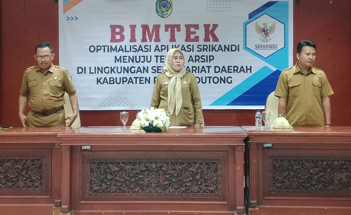 Pemda Parigi Moutong Perkuat Tata Kelola Arsip Digital Melalui Bimtek Aplikasi Srikandi