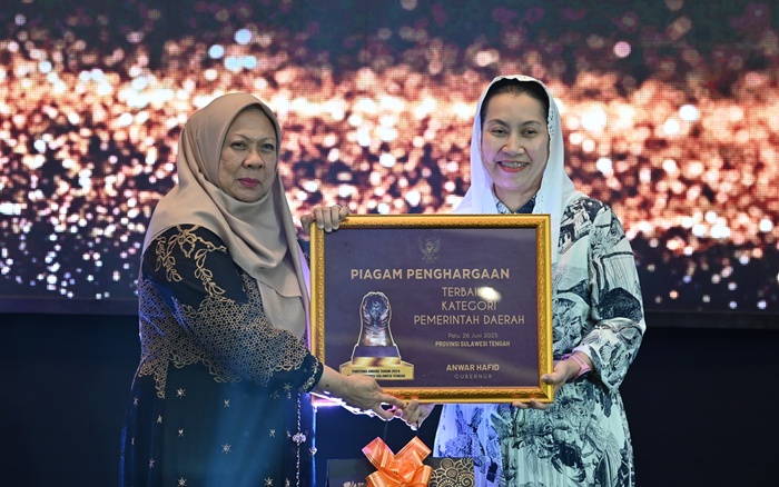 Srikandi Ketenagakerjaan Sulteng Unjuk Gigi di Paritrana Award, Kota Palu Sabet Juara Pertama