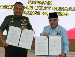 Korem 132/Tadulako dan FKUB Sulteng Kolaborasi Tingkatkan Kualitas Kerukunan