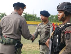 Latihan Wanteror Brimob Polda Sulteng Perkuat Kesiapsiagaan dan Respons Cepat