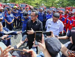 Wamendagri Puji Damkar Makassar, Bakal Menjadi Kota Percontohan Sistem Emergency Satu Atap