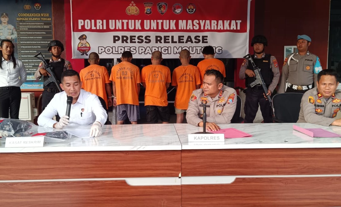 Pelaku Curanmor di Parigi Moutong Dihadiahi Timah Panas Polisi