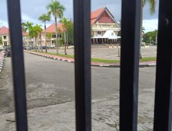 Kantor Bupati Parigi Moutong Berlakukan Pembatasan Akses