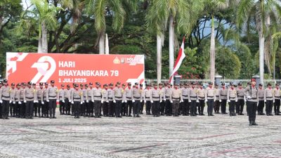 Semarak HUT Bhayangkara ke-79 di Polres Parigi Moutong, Komitmen Menjadi Sahabat dan Pelayan Masyarakat