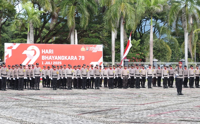 Semarak HUT Bhayangkara ke-79 di Polres Parigi Moutong, Komitmen Menjadi Sahabat dan Pelayan Masyarakat