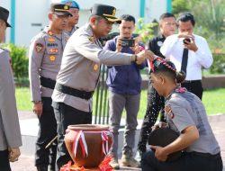 38 Personel Polres Parigi Moutong Terima Kenaikan Pangkat