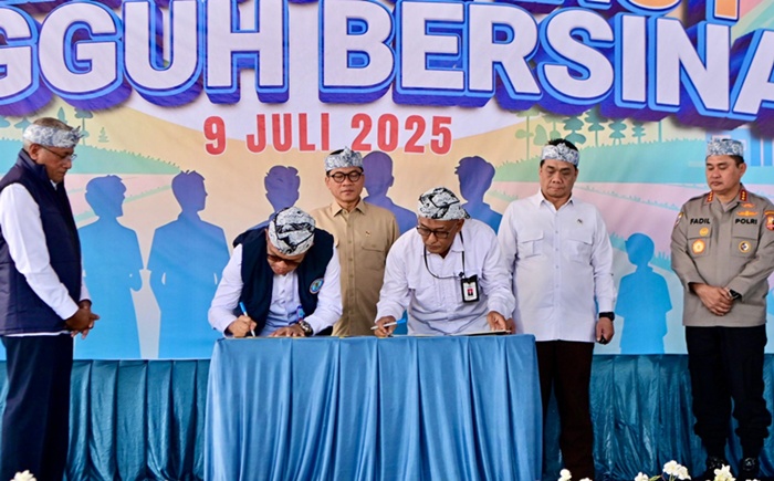 Kemendes PDT Kolaborasi BNN dan Baharkam Polri Luncurkan Desa Bebas Narkoba