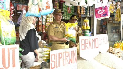 Operasi Pasar Pemprov Sulteng Upaya Stabilkan Harga Beras