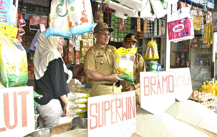 Operasi Pasar Pemprov Sulteng Upaya Stabilkan Harga Beras
