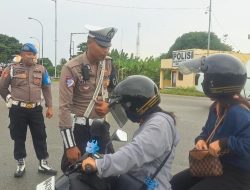 Jumlah Pelanggar Meningkat di Hari ke Tiga Operasi Patuh Tinombala Satlantats Polres Parigi Moutong