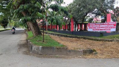 Kantor DPRD Parigi Moutong Lagi-lagi Jadi Sasaran Teror Ajakan Menolak PETI