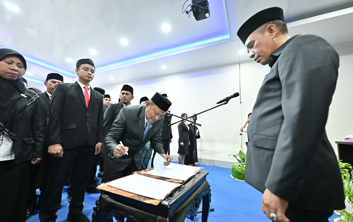 Pesan Gubernur Sulteng ke Pejabat Baru Usai Dilantik: Jaga Amanah dengan Baik