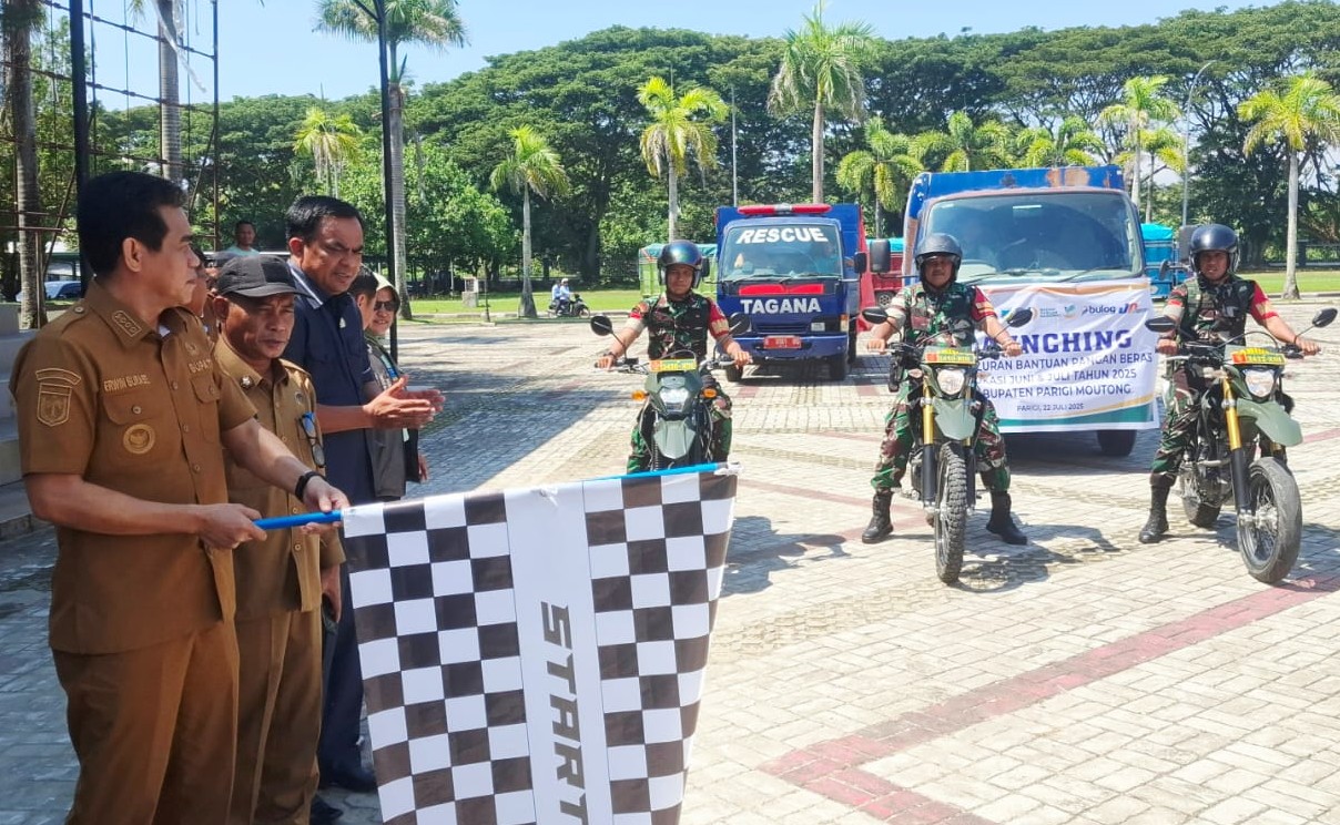 Ribuan Warga Parigi Moutong Terima Bantuan Beras, Pemerintah Pastikan Distribusi Tepat Sasaran