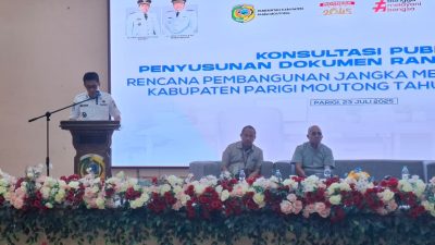 Erwin Burase Tekankan Gerbang Desa Jadi Arah Utama Pembangunan Parigi Moutong