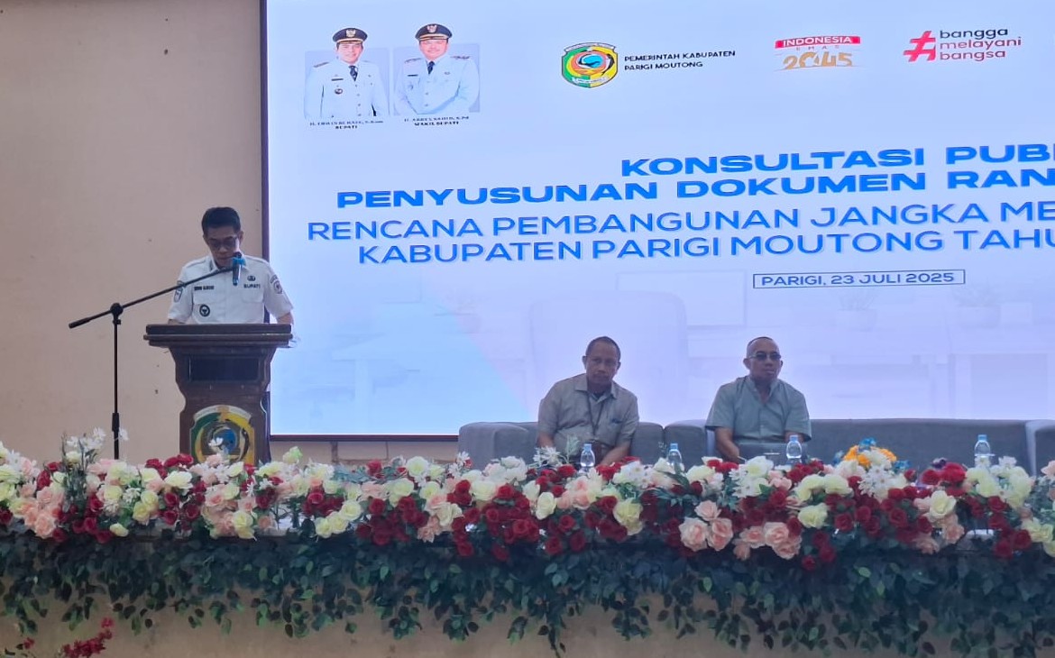 Erwin Burase Tekankan Gerbang Desa Jadi Arah Utama Pembangunan Parigi Moutong