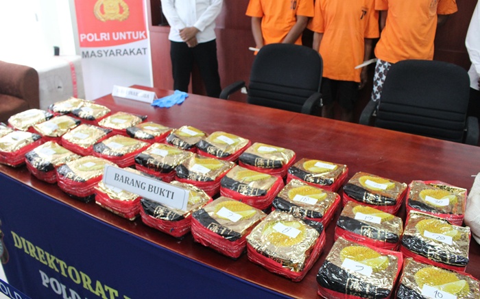 Jaringan Narkotika Internasional Terungkap di Tolitoli, 30 Kg Sabu Disita